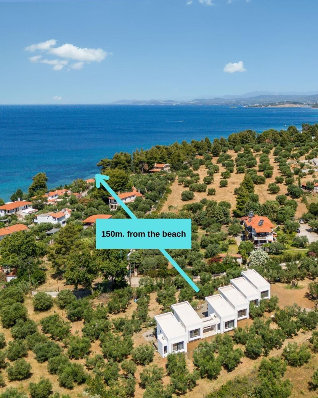 Olea Villas By Halu!, Cozy Villa In Nikiti Lagomandra Luaran gambar